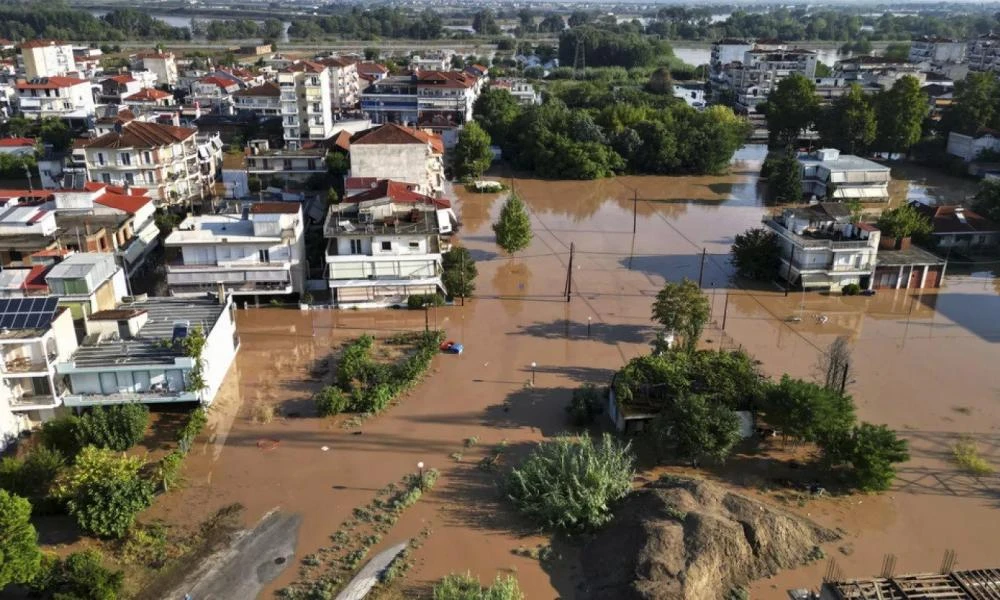 Λάρισα: Βίντεο από drone αποτυπώνει τις καταστροφές στην βυθισμένη πόλη